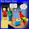Cartoon: Parrot (small) by toons tagged porn,websites,parrot,repeating