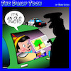 Cartoon: Pinocchio (small) by toons tagged pinocchio,highway,patrol,police,speeding,ticket,trees