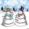 Cartoon: Pleased to meet you (small) by toons tagged snowman,erection,erectile,dysfunction,penis