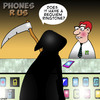 Cartoon: Requiem ringtone (small) by toons tagged smart,phones,ringtones,angel,of,death,iphone