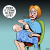Cartoon: Soy lite (small) by toons tagged soy,milk,breastfeeding,products,baby,mothers,children