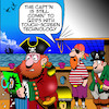 Cartoon: Touch screen (small) by toons tagged pirates,touch,screen,ipads,hooks
