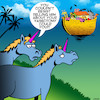 Cartoon: Vasectomy (small) by toons tagged unicorns,vasectomy,noahs,ark,animals