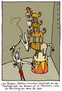Cartoon: Stadtmusikanten (small) by schwoe tagged märchen zirkus hunde dressur bremen sade