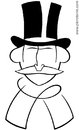 Cartoon: Giuseppe Verdi (small) by Piero Tonin tagged piero,tonin,giuseppe,verdi,opera,lirica,lyric,lyrical,music,musician,musicians