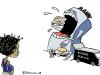 Cartoon: Burger Service (small) by Pfohlmann tagged bankenkrise,finanzkrise,hunger,dritte,welt,rettungspaket,hilfspaket,geld,burger,brötchen,sandwich