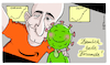 Cartoon: Jeff und Corona (small) by Pfohlmann tagged 2020,corona,coronavirus,pandemie,amazon,jeff,bezos,milliardär,reichtum,bilanz,wachstum,gewinn,profit,onlinehandel,freunde,freundschaft,selfie,weihnachten,handel