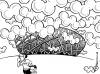 Cartoon: Olympia-Smog (small) by Pfohlmann tagged olympia,olympiade,sommerspiele,smog,peking,vogelnest,olympiastadion,luftverschmutzung,china