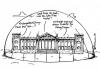 Cartoon: Reichstagskuppel (small) by Pfohlmann tagged reichstag reichstagskuppel kindergeld alltag parlament 