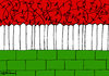 Cartoon: Ungarn dicht (small) by Pfohlmann tagged karikatur,cartoon,2015,color,farbe,ungarn,global,welt,flucht,zaun,grenze,grenzzaun,abschottung,mauer,stacheldraht,ankunft,flüchtlinge,asyl,asylbewerber,dicht,eu,flagge,fahne