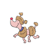Cartoon: pudel Hund (small) by sabine voigt tagged pudel,hund,haustier,tier,zirkus,dressur,hundefutter
