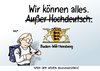 Cartoon: Baden Württemberg (small) by Erl tagged bildungsstudie,test,schule,schüler,bayern,baden,württemberg,deutsch,text,verständnis
