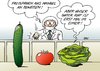 Cartoon: Freispruch (small) by Erl tagged ehec,bakterium,keim,krankheit,verdacht,gurke,tomate,salat,freispruch,robert,koch,institut,gesundheitsamt,gesundheit,ruf,eimer,warnung,sprossen