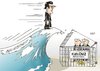 Cartoon: Guttenberg (small) by Erl tagged guttenberg,kunduz,ausschuss,untersuchung,welle,sympathie,beliebtheit
