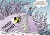 Cartoon: Japan Ausstieg (small) by Erl tagged japan,atomenergie,atomunfall,gau,supergau,fukushima,atomkraftwerk,atomausstieg,stufe,stufenweise