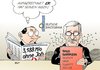 Cartoon: Job (small) by Erl tagged arbeitslosigkeit job bundesbank thilo sarrazin buch rechts ärger axel weber