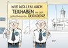Cartoon: Pilotenstreik (small) by Erl tagged lufthansa,streik,pilot,diskussion,hartz,iv,dekadenz,luxus