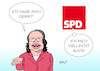 Cartoon: SPD-Vorsitzende (small) by Erl tagged politik,maaßen,seehofer,merkel,nahles,irrtum,spd,vorsitzende,karikatur,erl