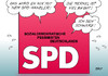 Cartoon: SPD (small) by Erl tagged spd,kanzlerkandidat,frage,torsten,albig,ministerpräsident,schleswig,holstein,bundeskanzlerin,angela,merkel,übermacht,beliebtheit,umfragewerte,sozialdemokratische,pessimisten,deutschlands,partei,karikatur,erl