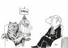 Cartoon: ver.di (small) by Erl tagged lufthansa,streik,verdi,kranich,vogel,katze,käfig,tarif,verhandlung