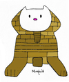 Cartoon: Hello Sphinx (small) by Munguia tagged hello,kitty,giza,sphinx,egypt,egyptian,cat,parody,cartoon