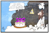 Cartoon: 500 Jahre Reformation (small) by Kostas Koufogiorgos tagged karikatur,koufogiorgos,cartoon,illustration,500,jubilaeum,reformation,luther,religion,protestanten,gott,jesus,himmel,heiliger,geist,dreifaltigkeit