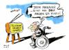 Cartoon: Amateure! (small) by Kostas Koufogiorgos tagged schäuble,telekom,spionage,skandal,kostas,koufogiorgos