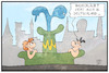 Cartoon: Badeurlaub in Deutschland (small) by Kostas Koufogiorgos tagged karikatur,koufogiorgos,illustration,cartoon,corona,urlaub,ferien,meer,wasser,inland,springbrunnen