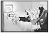 Cartoon: Bahn-Investitionen (small) by Kostas Koufogiorgos tagged karikatur,koufogiorgos,illustration,cartoon,bahn,zug,ice,investition,zukunft,wirtschaft,plan,2026,mobilität