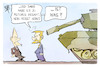 Cartoon: Bundeswehr (small) by Kostas Koufogiorgos tagged karikatur,koufogiorgos,bundeswehr,lindner,scholz,pistorius,waffe,geld,finanzierung