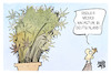 Cartoon: Cannabis-Gesetz (small) by Kostas Koufogiorgos tagged karikatur,koufogiorgos,cannabis,wachstum,anbau,pflanze
