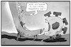Cartoon: Corona-Maßnahmen (small) by Kostas Koufogiorgos tagged karikatur,koufogiorgos,illustration,cartoon,corona,maßnahmen,absturz,rutsche,pandemie,virus,michel,deutschland,einschränkungen