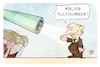 Cartoon: Der Fluchtkorridor (small) by Kostas Koufogiorgos tagged karikatur,koufogiorgos,putin,panzer,kanonenrohr,waffe,russland,krieg,fluchtkorridor,evakuierung
