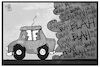 Cartoon: Diesel-Debatte (small) by Kostas Koufogiorgos tagged karikatur,koufogiorgos,illustration,cartoon,diesel,debatte,auto,umtausch,prämie,wirtschaft,autobauer