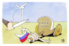 Cartoon: Energiewende (small) by Kostas Koufogiorgos tagged karikatur,koufogiorgos,windrad,energiewende,energie,russland,embargo,sanktionen
