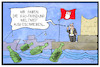 Cartoon: G20-Fahndung (small) by Kostas Koufogiorgos tagged karikatur,koufogiorgos,cartoon,illustration,g20,foto,fahndung,flaschenpost,hamburg,krawall