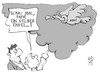 Cartoon: Gelber Engel (small) by Kostas Koufogiorgos tagged adac,engel,geier,automobilclub,auto,verkehr,verein,manipulation,betrug,karikatur,illustration,cartoon,koufogiorgos