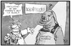 Cartoon: GNTM-Finale (small) by Kostas Koufogiorgos tagged karikatur,koufogiorgos,illustration,cartoon,gntm,topmodel,show,polizist,bombendrohung,evakuierung,showbusiness,fernsehen,medien,reporter,klum