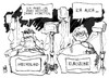 Cartoon: Griechenland (small) by Kostas Koufogiorgos tagged schonfrist,krankenhaus,griechenland,euro,schulden,krise,zone,europa,bankrott,rettung,kredit,karikatur,kostas,koufogiorgos