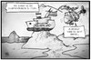 Cartoon: Griechenland (small) by Kostas Koufogiorgos tagged karikatur,koufogiorgos,illustration,cartoon,griechenland,schiff,liquidität,flüssig,wirtschaft,meer,trocken,ertrinken,berg,europa,rettung,hubschrauber,hilfe,politik