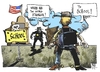 Cartoon: Guns in USA (small) by Kostas Koufogiorgos tagged violence,guns,newtown,usa,safety,schools,law,murder,cartoon,koufogiorgos