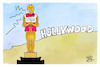 Cartoon: Hollywood (small) by Kostas Koufogiorgos tagged karikatur,koufogiorgos,hollywood,streik,oscar,schauspieler,gewerkschaft
