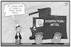 Cartoon: Hygiene-Demo (small) by Kostas Koufogiorgos tagged karikatur,koufogiorgos,illustration,cartoon,hygiene,demo,corona,pandemie,wasserwerfer,desinfektionsmittel,gesundheit,polizei