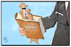 Cartoon: Inside Verfassungsschutzbericht (small) by Kostas Koufogiorgos tagged karikatur,koufogiorgos,illustration,cartoon,verfassungsschutzbericht,spion,agent,sicherheit,bücherwurm