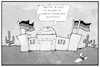 Cartoon: Klimaschutzdebatte im Bundestag (small) by Kostas Koufogiorgos tagged karikatur,koufogiorgos,illustration,cartoon,klimaschutz,bundestag,reichstag,wueste,klimawandel,umwelt,politik