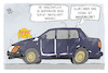Cartoon: Maskenpflicht im Nahverkehr (small) by Kostas Koufogiorgos tagged karikatur,koufogiorgos,fdp,nahverkehr,öpnv,maskenpflicht,corona,auto