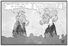 Cartoon: Merkels Gesundheit (small) by Kostas Koufogiorgos tagged karikatur,koufogiorgos,illustration,cartoon,merkel,gesundheit,kommentar,soziale,netzwerke,hass