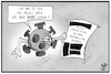 Cartoon: NRW-Missbrauchsskandal (small) by Kostas Koufogiorgos tagged karikatur,koufogiorgos,illustration,cartoon,krank,virus,corona,kindesmissbrauch,straftat,kriminalität,sexuelle,gewalt,vergewaltigung,pädophilie