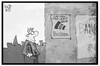 Cartoon: Postbank (small) by Kostas Koufogiorgos tagged karikatur,koufogiorgos,illustration,cartoon,postbank,reiche,kunde,bank,service,verbraucher,geld,gebühren