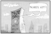 Cartoon: Promises kept (small) by Kostas Koufogiorgos tagged karikatur,koufogiorgos,illustration,cartoon,trump,niederlage,white,house,promises,kept,tower,präsident,usa,wahl